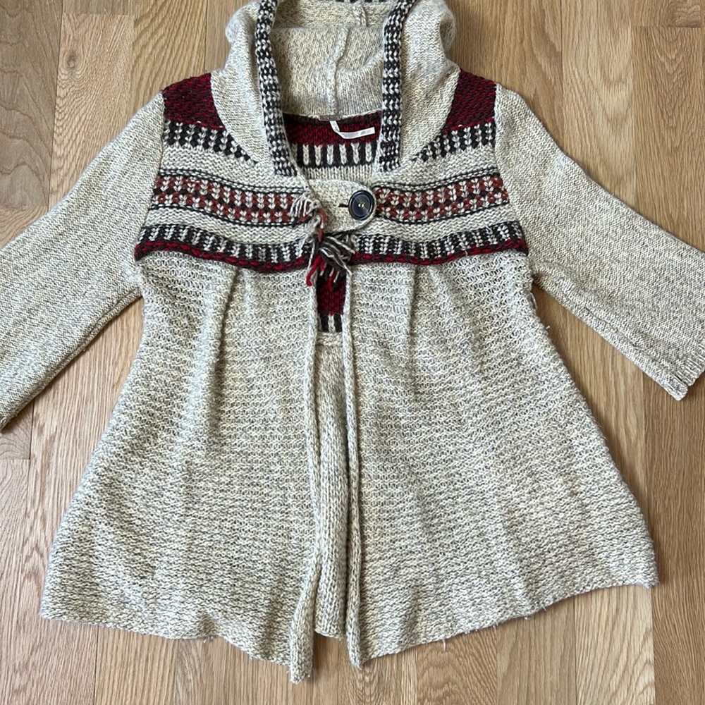 Free People Women's Sweater Size Medium . Button front